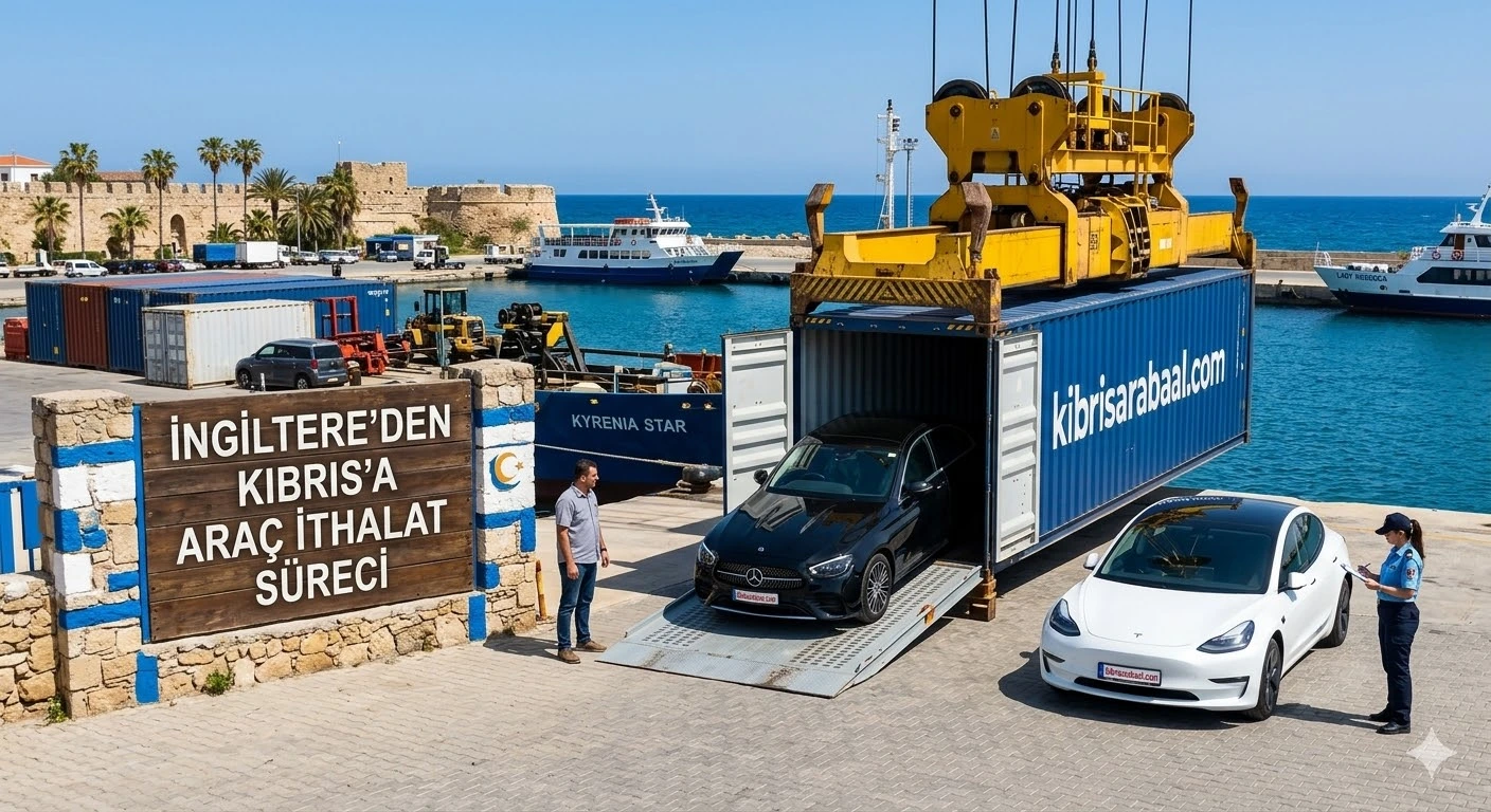İngiltere’den Kıbrıs’a Araba Getirmek: 2026 Gümrük ve İthalat Rehberi