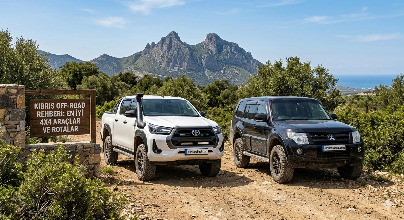Kıbrıs'ta Off-Road Tutkusu: En İyi 5 4x4 Araç ve Rota Önerisi