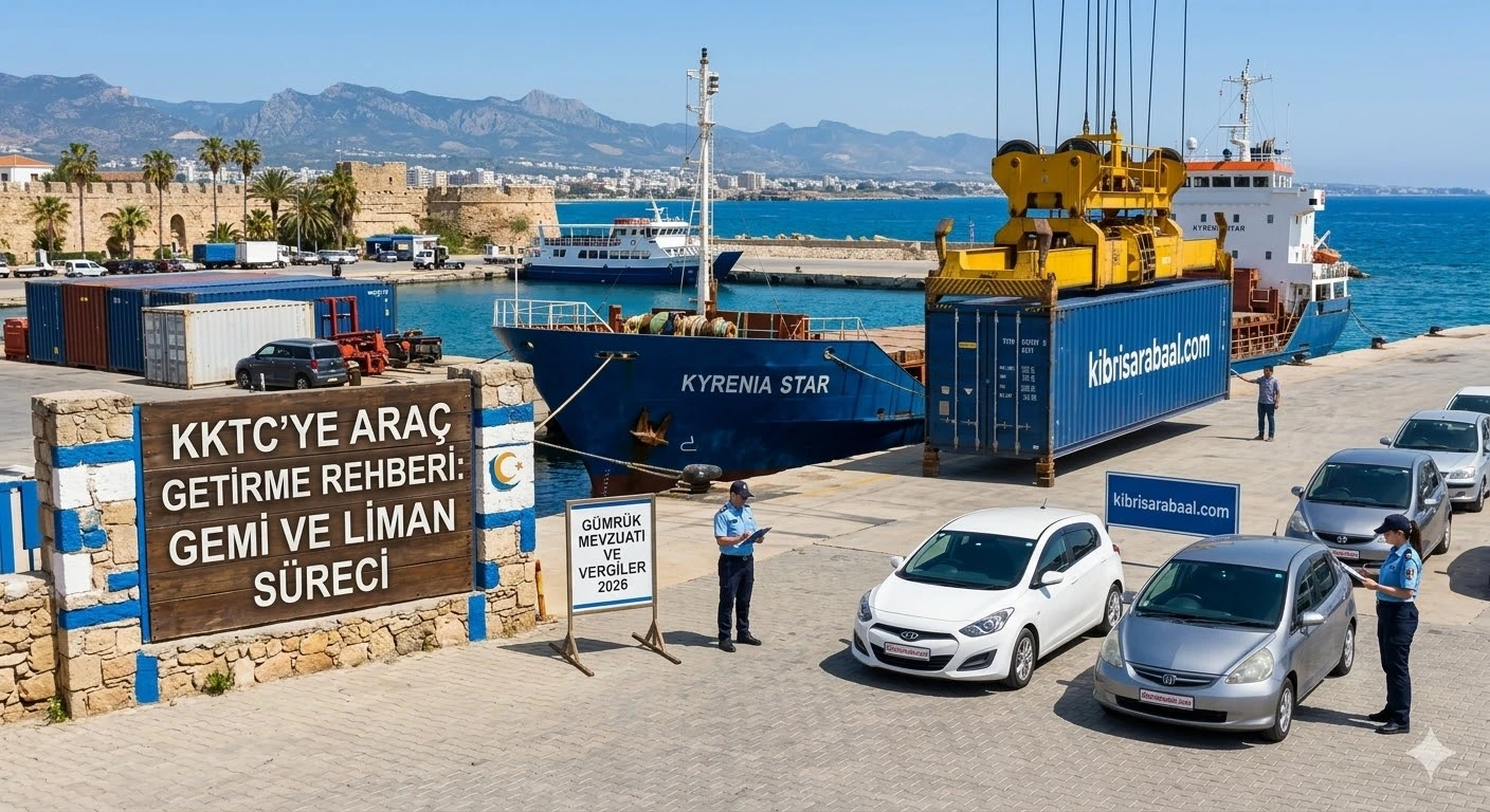 KKTC’ye Araç Getirmek 2026: Gümrük Mevzuatı, Yaş Sınırı ve Vergiler