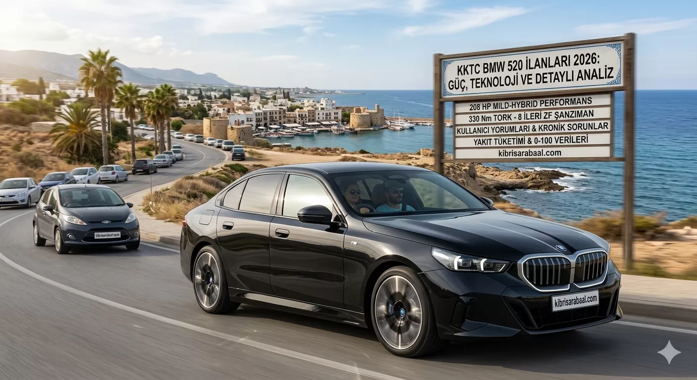 KKTC BMW 5 Serisi 520 İlanları 2026: Güç, Teknoloji ve Detaylı Analiz