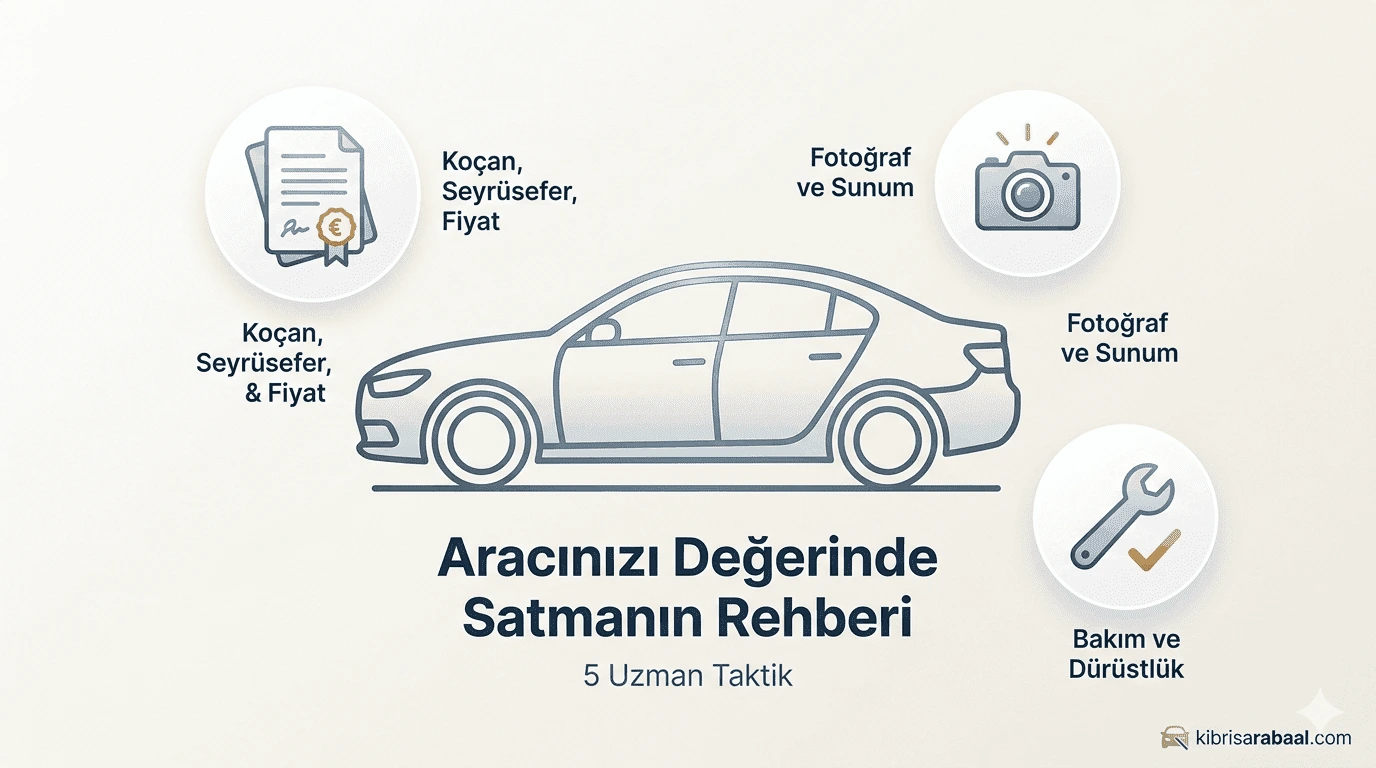KKTC’de Aracınızı Değerinde ve Hızlı Satmanın Rehberi: 2026 Uzman Stratejileri
