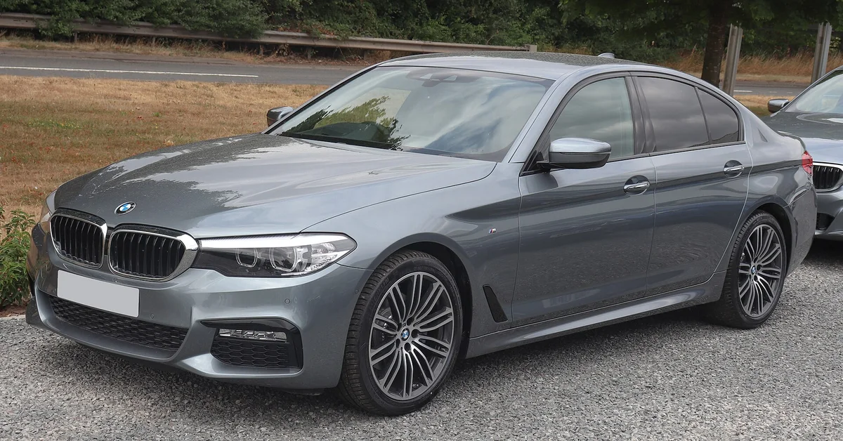 BMW 520d G30 M Sport önden görünüm
