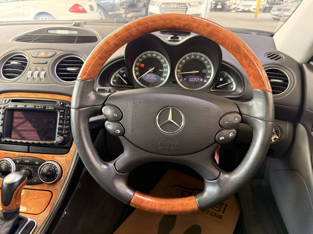 2003 Model Otomatik Mercedes-Benz SL 18. Görseli