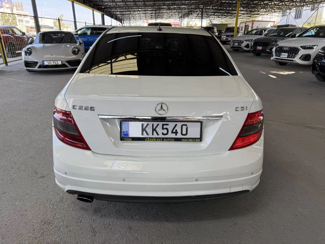 2008 Model Otomatik Mercedes-Benz C Serisi 5. Görseli