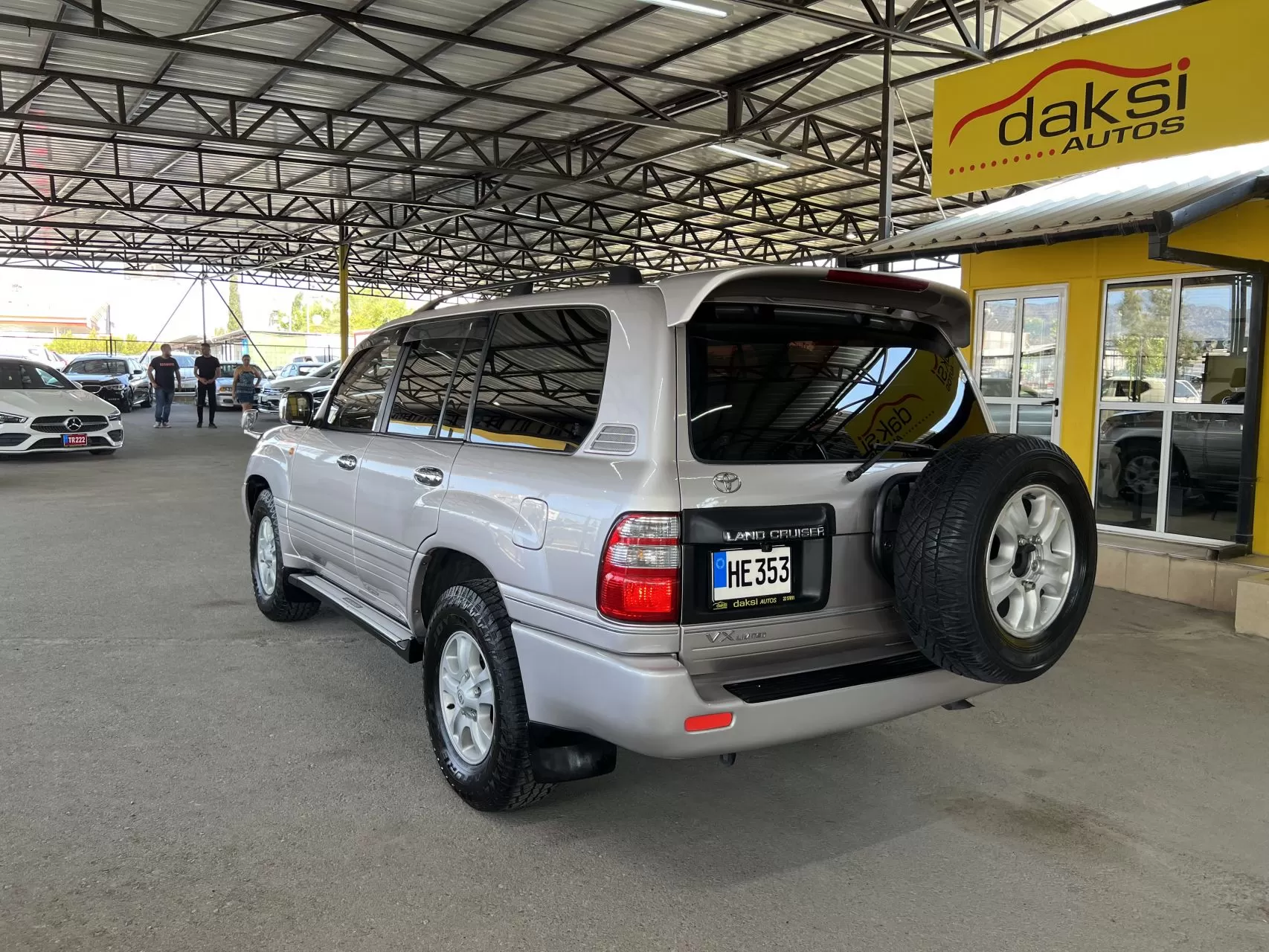 2002 Model Otomatik Toyota Land Cruiser 6. Görseli