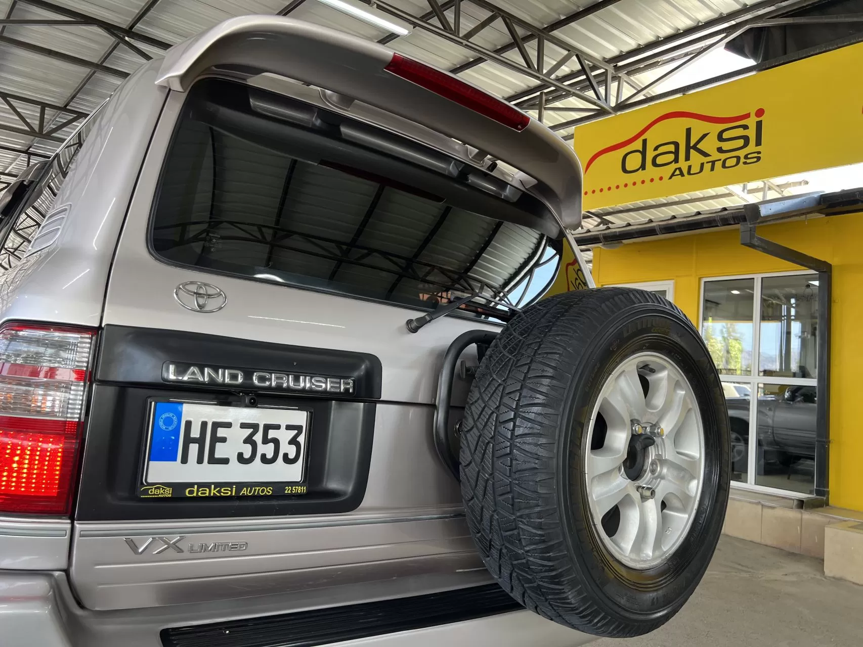 2002 Model Otomatik Toyota Land Cruiser 12. Görseli