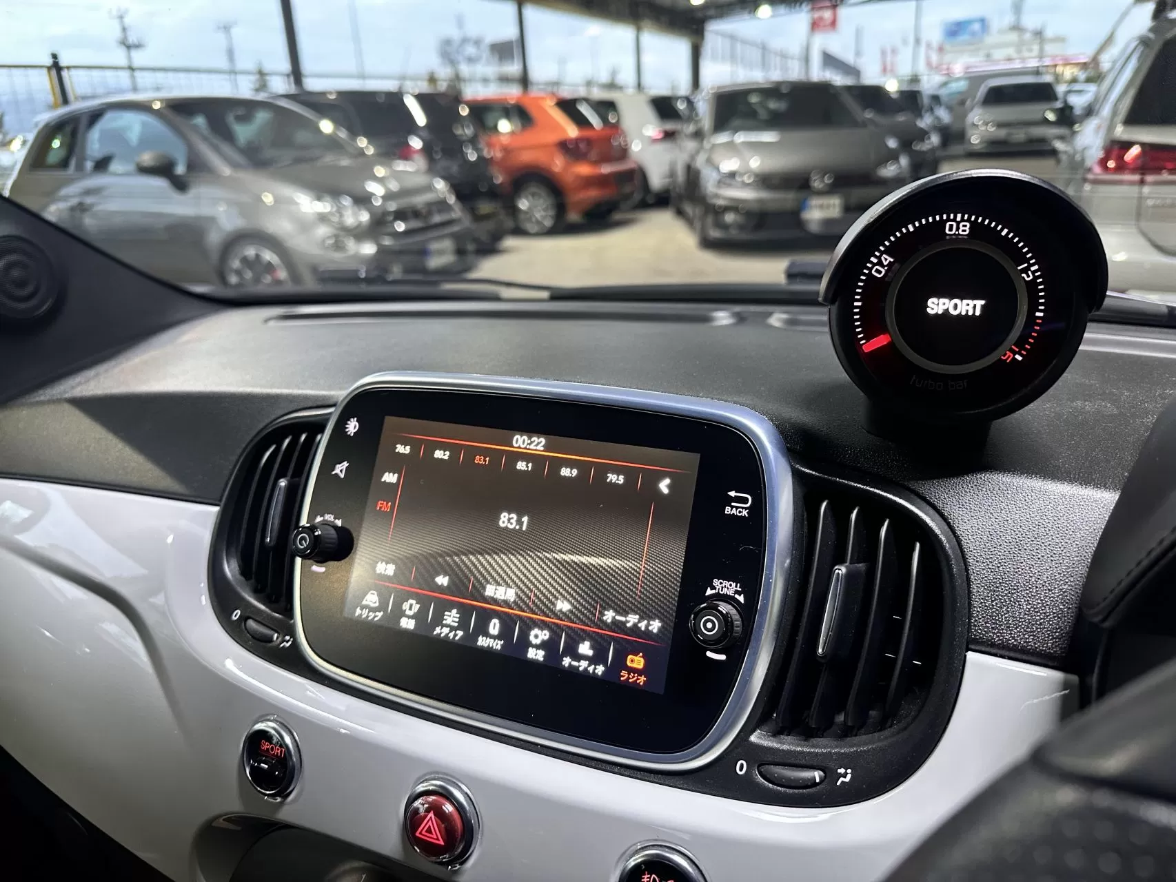 2020 Model Otomatik Fiat 500 Abarth 18. Görseli