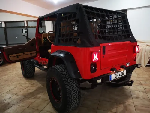 1997 Model Düz Jeep Wrangler
