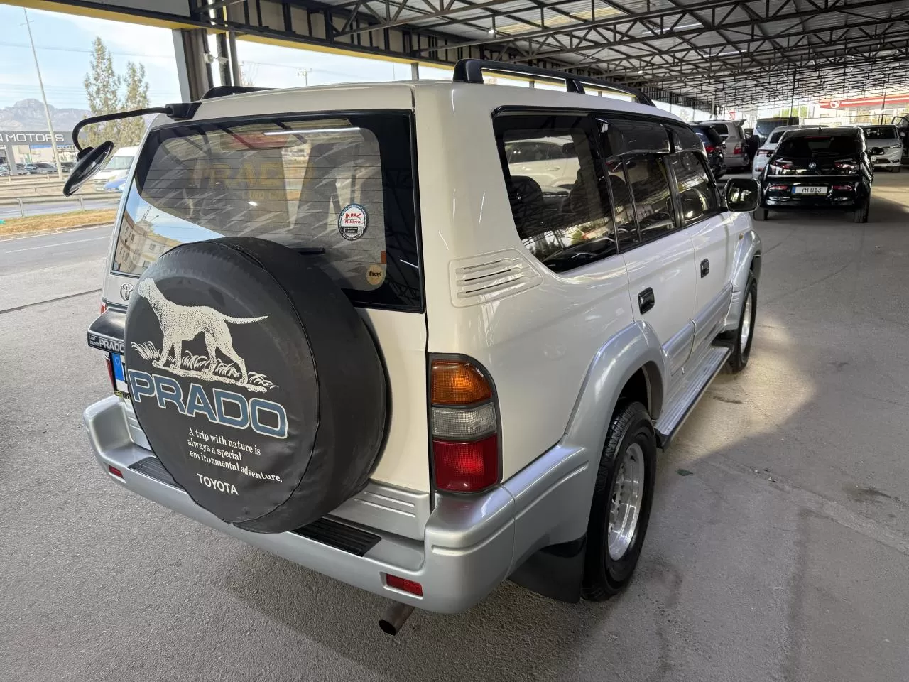 1998 Model Otomatik Toyota Prado 4. Görseli