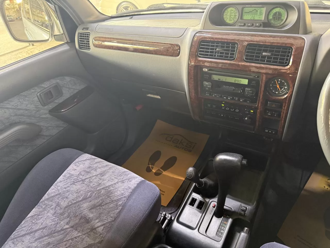 1998 Model Otomatik Toyota Prado 23. Görseli