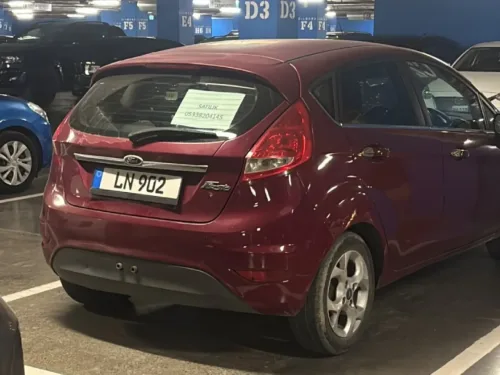 2012 Model Otomatik Ford Fiesta