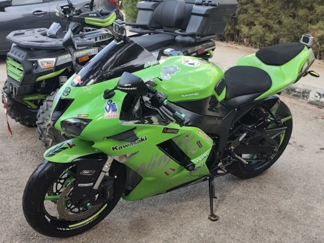 2008 Model Düz Kawasaki Ninja ZX-6R