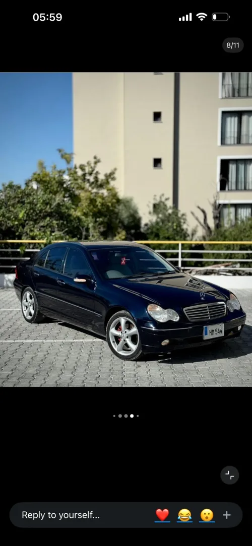 2002 Model Otomatik Mercedes-Benz C Serisi